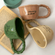 ماگ مینیمال با دسته خاص پینترستی