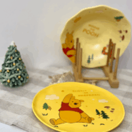 بشقاب سرامیکی دیزنی “پو” – مخصوص صبحانه و دسر – طرح کارتونی بامزه و دوستداشتنی