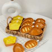 ظرف فانتزی مزهخوری و سسخوری طرح نون – سرامیکی خاص و کوچک