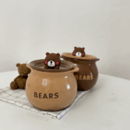 بانکه تدی سرامیکی مخصوص عسل و مربا – فانتزی و کاربردی