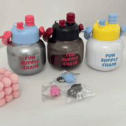 قمقمه دسته دار فانتزی با توری دتاکس واتر و جاسوییچی – سبک، کاربردی و شیک